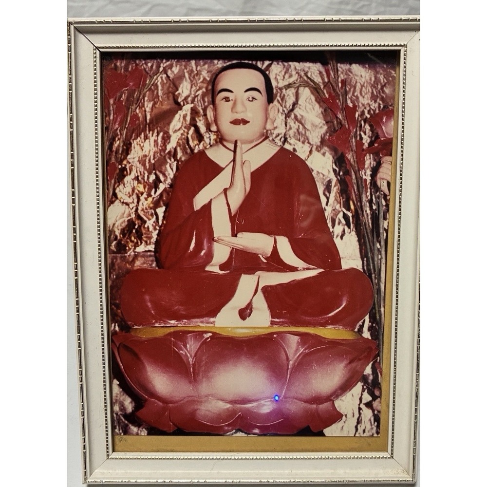 Tuệ Bích Phổ Giác Vietnamese Zen Master Framed Buddhist Devotional Art Picture